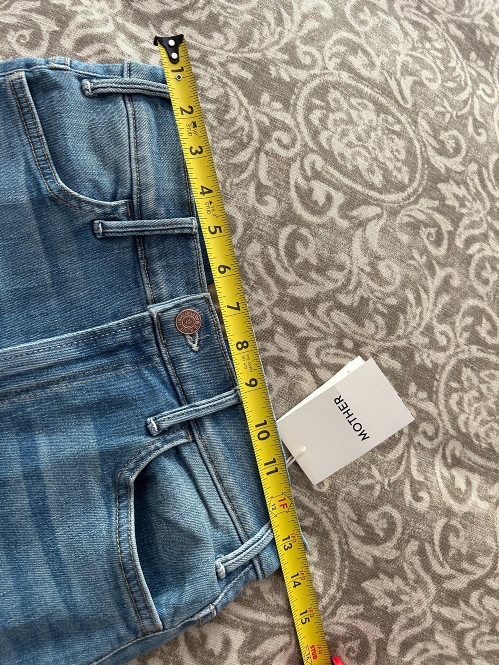 Mother The Hustler Ankle Straight Leg Jeans Size 29 - Picture 7 of 7
